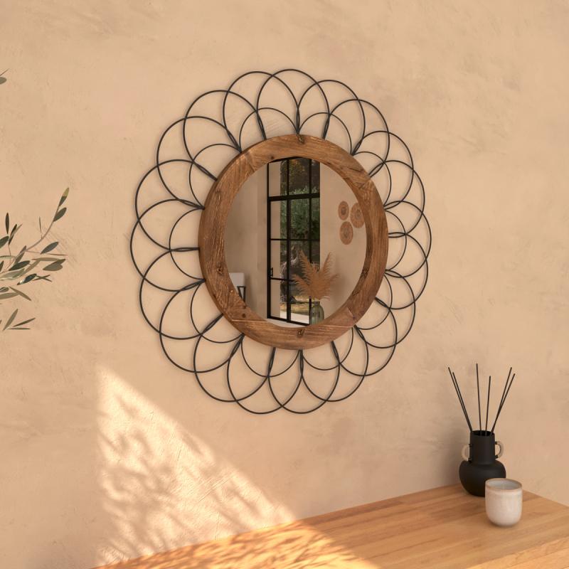 Διακοσμητικός Καθρέφτης Τοίχου (Φ89) A-S Victorine 169346