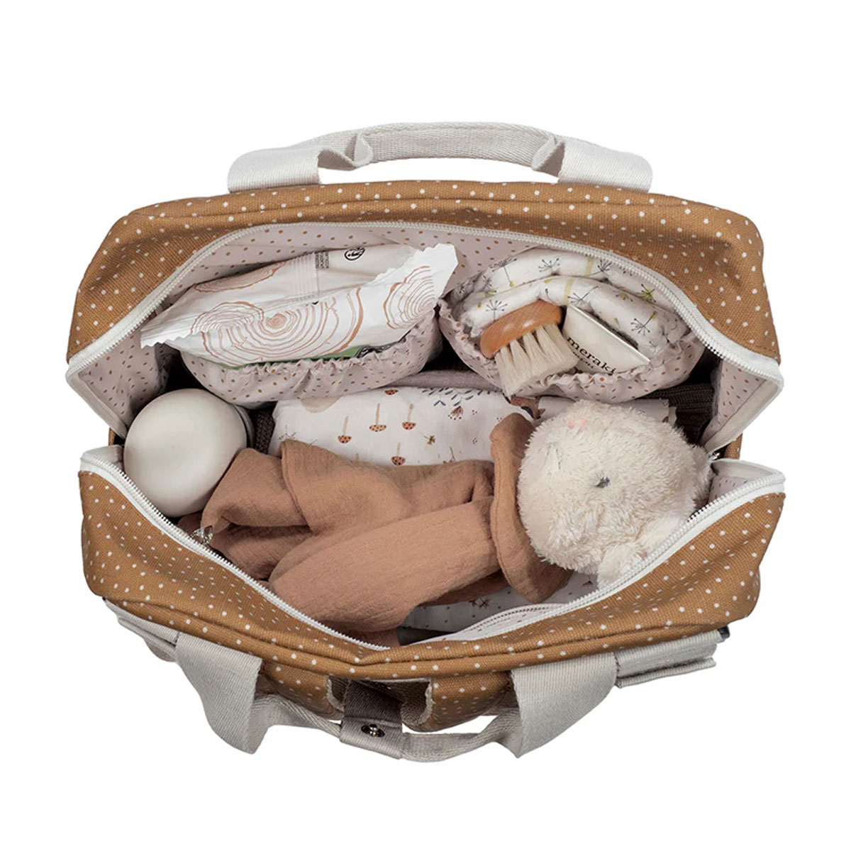 Τσάντα Αλλαξιέρα (37X13X28) Walking Mum Poppy Cinnamon Home Βρεφικά Τσάντες Αλλαξιέρες - Νεσεσέρ Spitishop