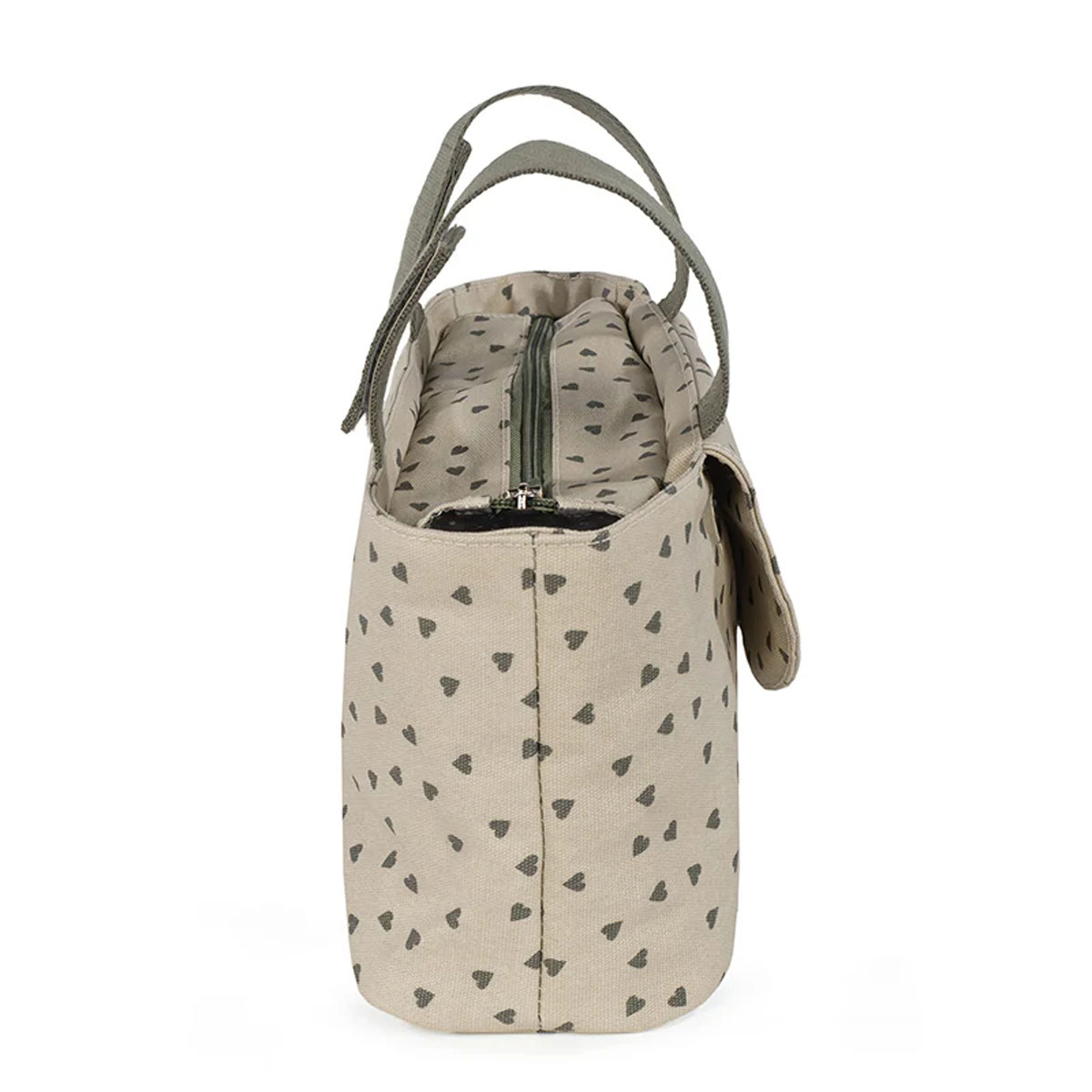 Οργανωτής Καροτσιού Walking Mum Poppy Olive Hearts Home Βρεφικά Αξεσουάρ Spitishop