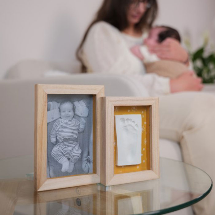 Κορνίζα Αποτύπωμα 2 Θέσεων (22X17X4 2) Petit Artichaut Daisy Ochre Pa1902 Home Παιδικά Διακόσμηση Παιδικού Δωματίου Spitishop