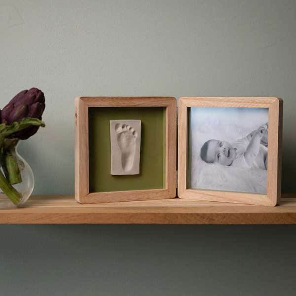 Κορνίζα Αποτύπωμα 2 Θέσεων (34x17x2.3) Petit Artichaut Olive Tree PA1803