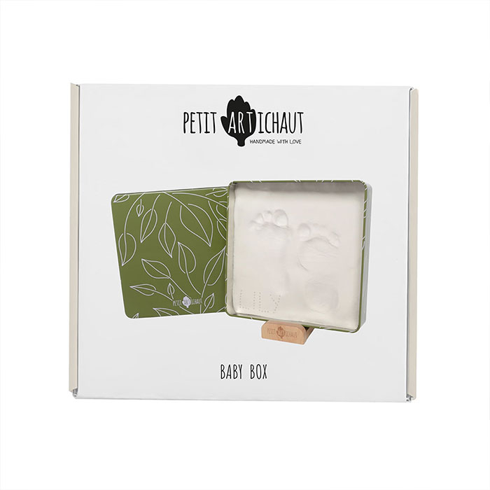 Αναμνηστικό Αποτύπωμα Μωρού (16X16X3 5) Petit Artichaut Olive Tree Pa1403 Home Παιδικά Διακόσμηση Παιδικού Δωματίου Spitishop