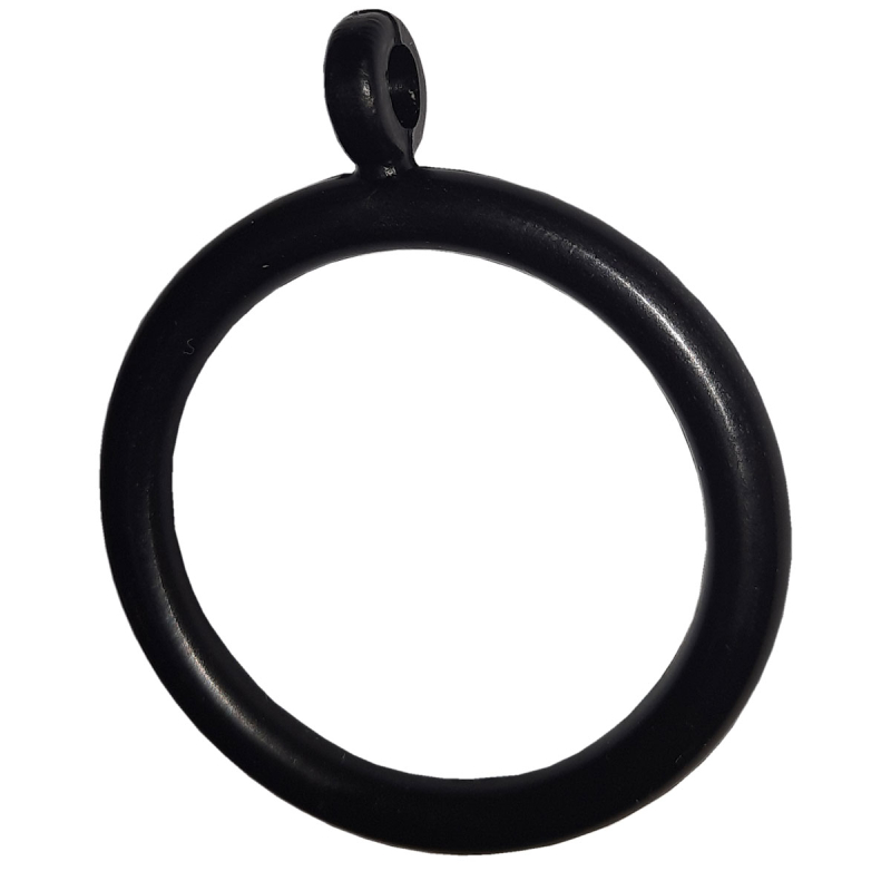 Κρίκοι Κουρτίνας 10τμχ (Φ19) Grace Black 519010