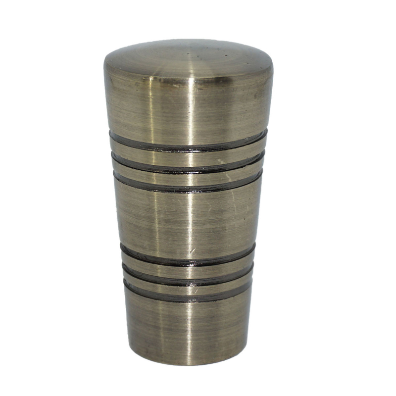 Διακοσμητικά Άκρα Κουρτινόξυλου (Σετ 2τμχ) Grace Bold Bronze 619066