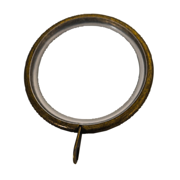 Κρίκοι Κουρτίνας 10τμχ (Φ28) Grace Black-Gold 520282