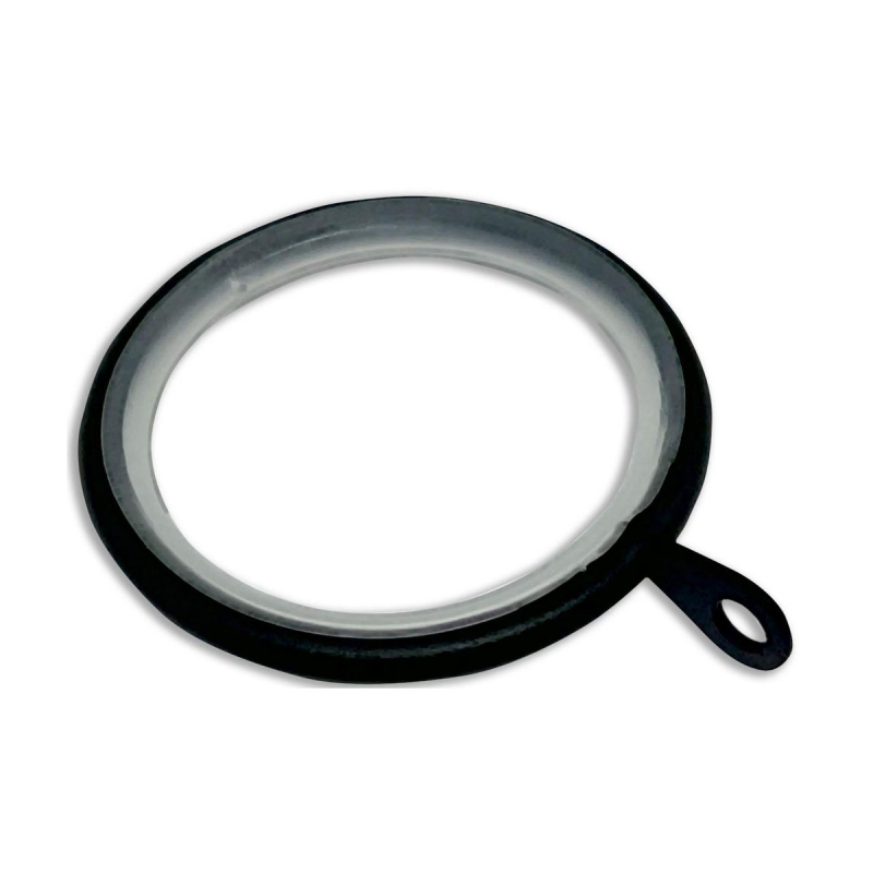 Κρίκοι Κουρτίνας 10τμχ (Φ28) Grace Black 520287