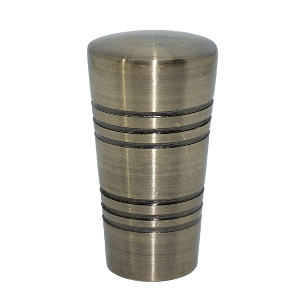 Διακοσμητικά Άκρα Κουρτινόξυλου (Σετ 2τμχ) Grace Bold Bronze 628066