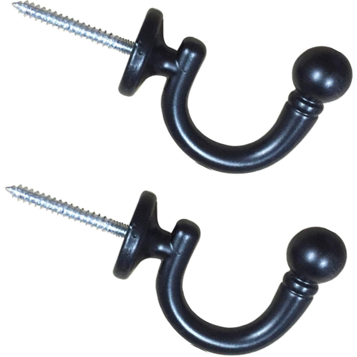 Grace Αμπράζ Κουρτίνας (Σετ 2τμχ) Grace Black Mat 630908