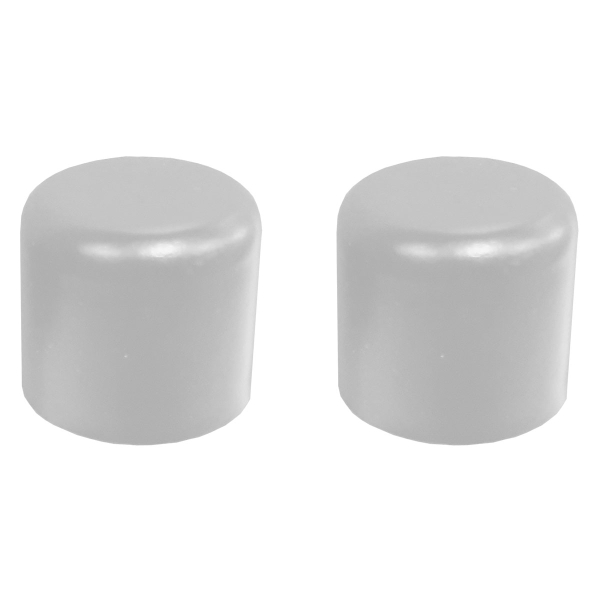 Διακοσμητικά Άκρα Κουρτινόξυλου (Σετ 2τμχ) Grace White Mat 550447