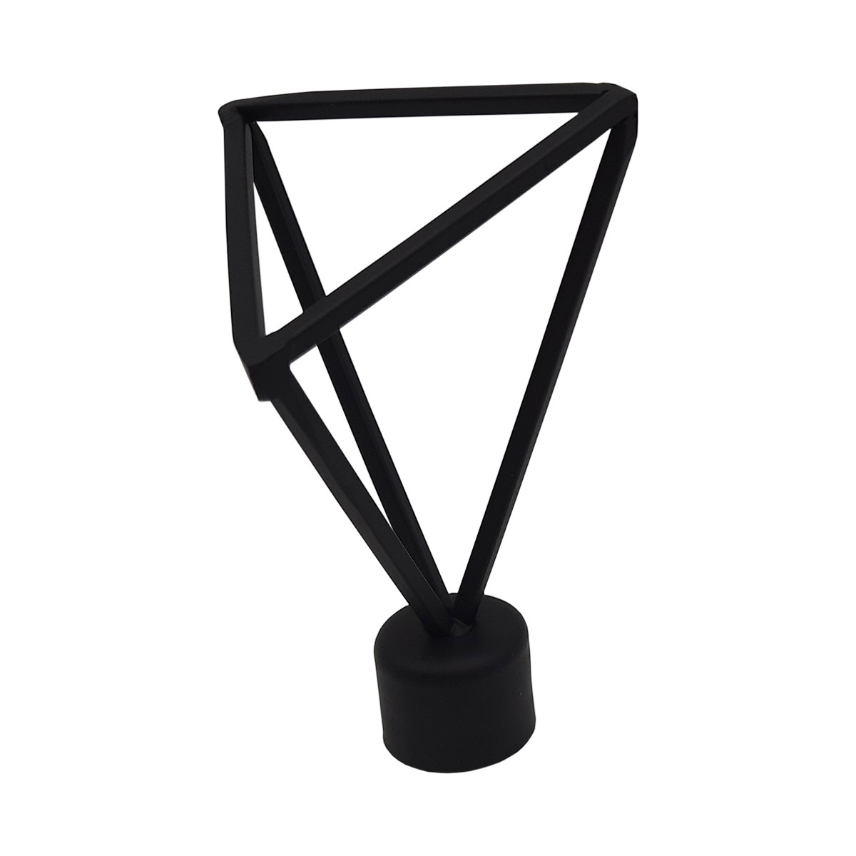 Διακοσμητικά Άκρα Κουρτινόξυλου (Σετ 2τμχ) Grace Freedom Black 59080 φωτογραφία