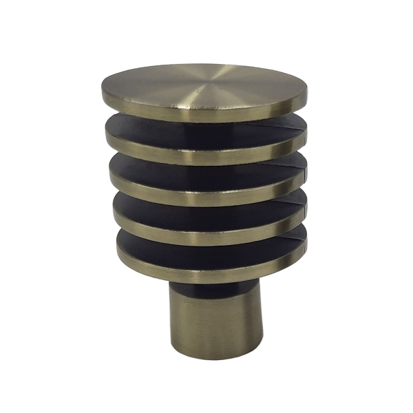 Διακοσμητικά Άκρα Κουρτινόξυλου (Σετ 2τμχ) Grace Universe Bronze 59121