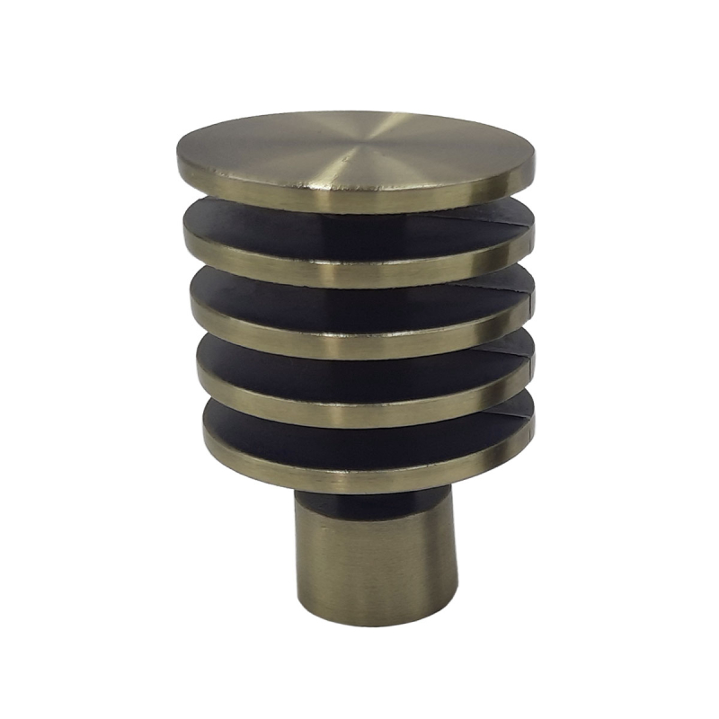 Διακοσμητικά Άκρα Κουρτινόξυλου (Σετ 2τμχ) Grace Universe Bronze 59121