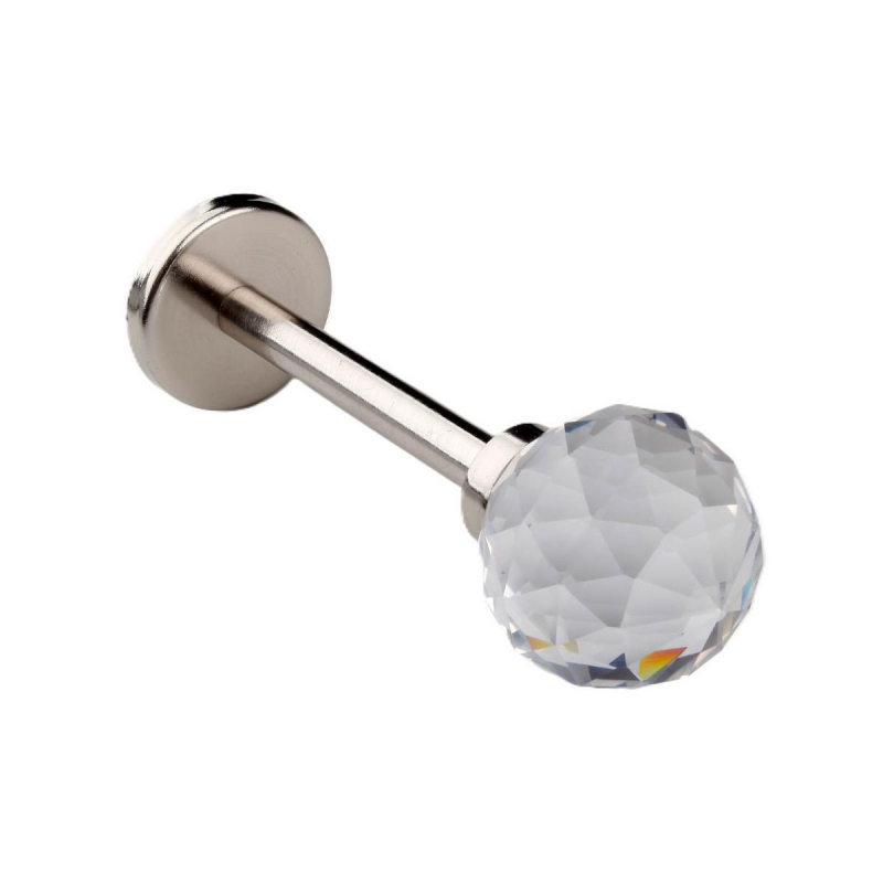 Αμπράζ Κουρτίνας Grace Chrome Brushed 67805