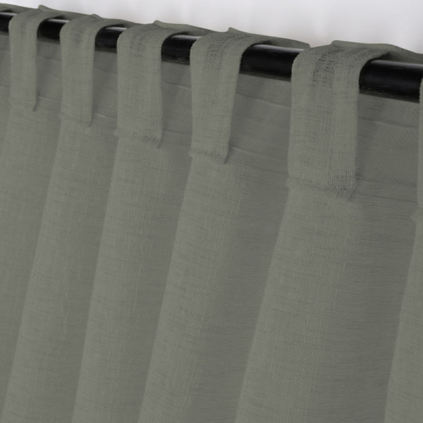 Κουρτίνα (140x280) Με Τιράντες S-F Madrid Kaki R9A194005VL
