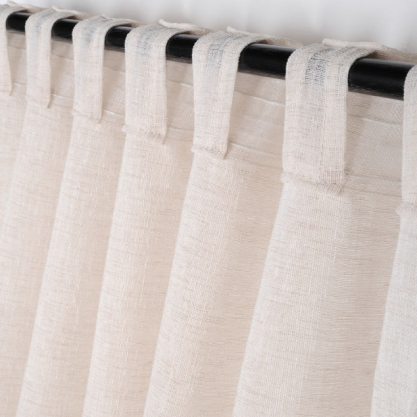 Κουρτίνα (140x280) Με Τιράντες S-F Madrid Naturel R9A194002VL