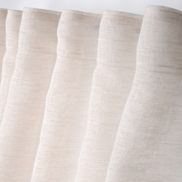 Κουρτίνα (140x280) Με Τιράντες S-F Madrid Naturel R9A194002VL