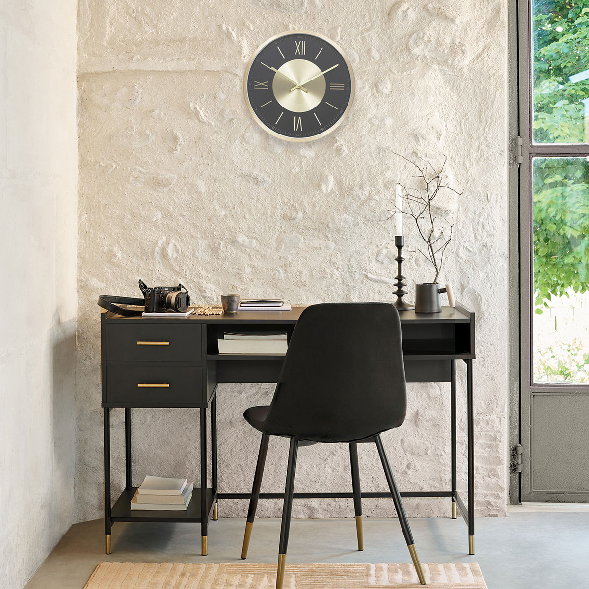 Ρολόι Τοίχου (Φ30) A-S Ariana 195205 Home Διακόσμηση Ρολόγια & Επιτραπέζια Spitishop