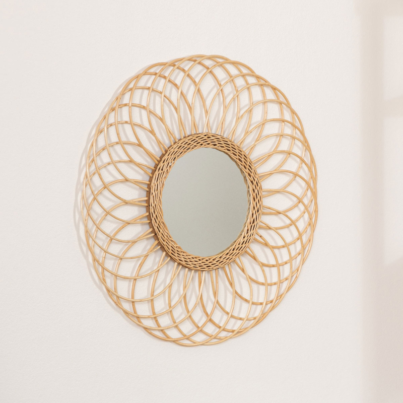 Διακοσμητικός Καθρέφτης Τοίχου (Φ58) A-S Rose 158213