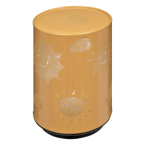 Παιδικό Φωτάκι Νυκτός Led A-S Push Yellow 195865B