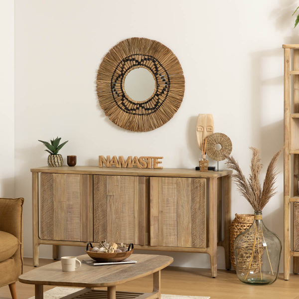 Διακοσμητικός Καθρέφτης Τοίχου (Φ78) A-S Oasis 182054