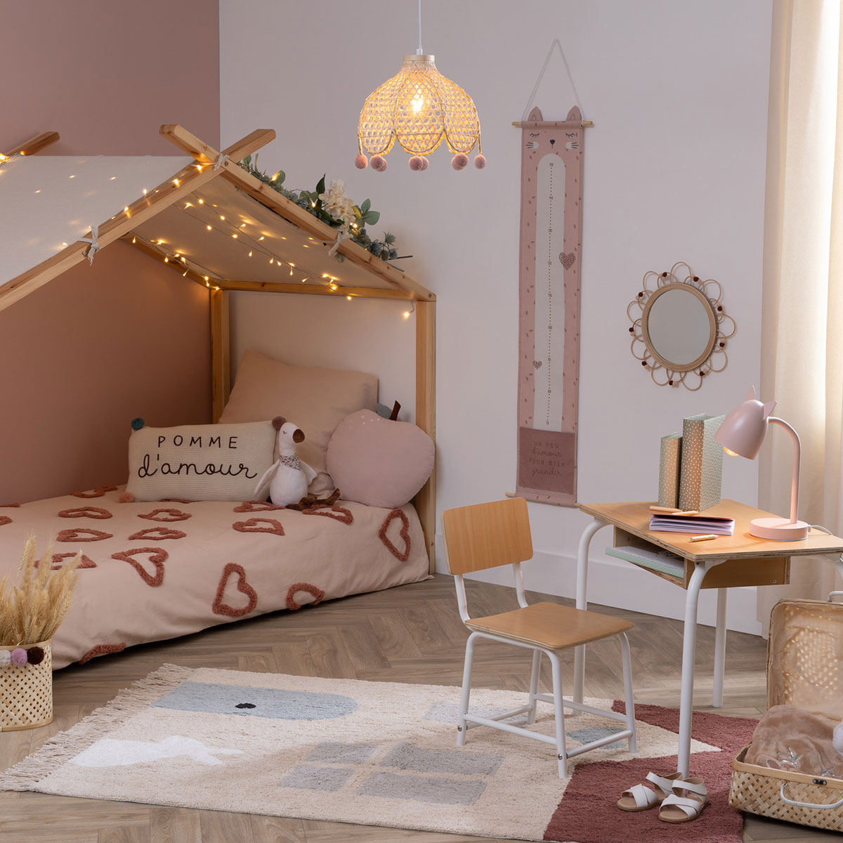 Διακοσμητικός Καθρέφτης Τοίχου (Φ38) A-S Campagne 188218 Home Παιδικά Διακόσμηση Παιδικού Δωματίου Spitishop