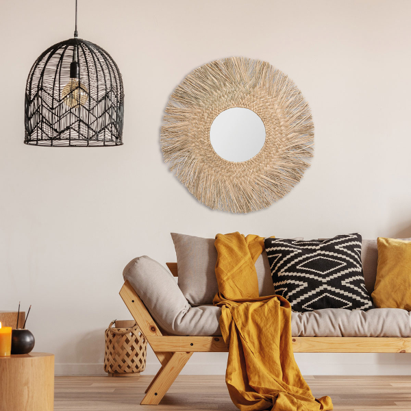 Διακοσμητικός Καθρέφτης Τοίχου (Φ80) A-S Ael 182053