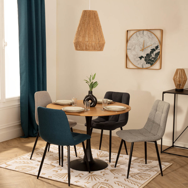 Καρέκλα Τραπεζαρίας (44x55x83.5) A-S Sirac Light Grey 184905A