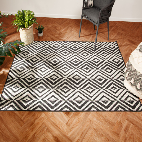 Καλοκαιρινό Χαλί (120x160) A-S Tapis B&W 194302A