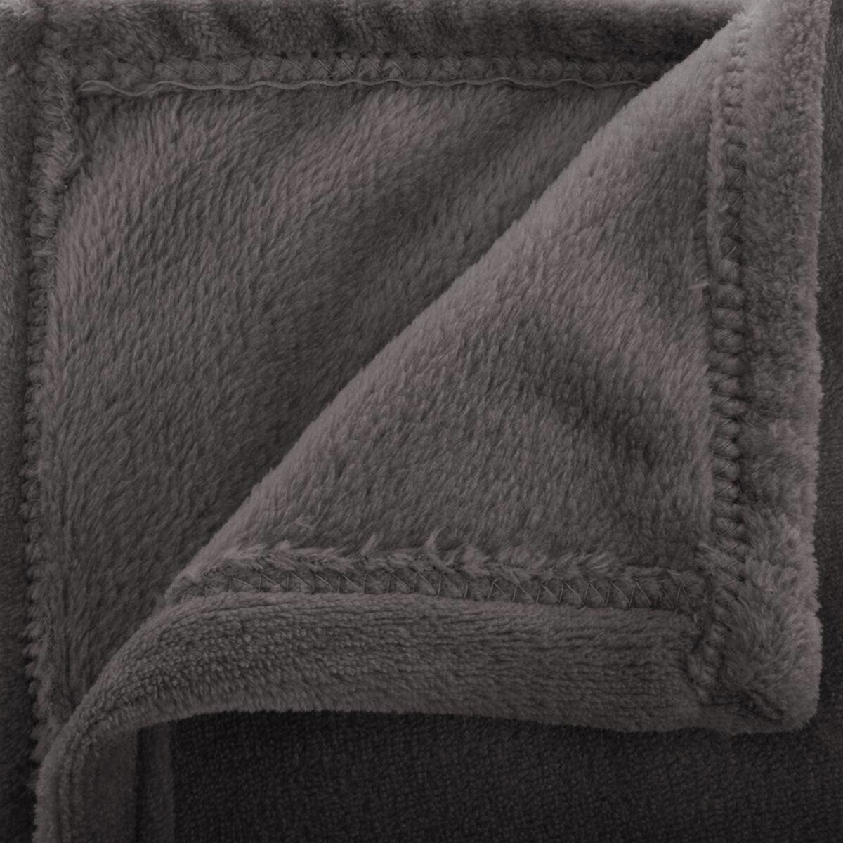 Κουβέρτα Fleece Ημίδιπλη (180X230) A-S Flannel Dark Grey 156048L Home Παιδικά Λευκά Είδη Παιδικές Κουβέρτες Spitishop