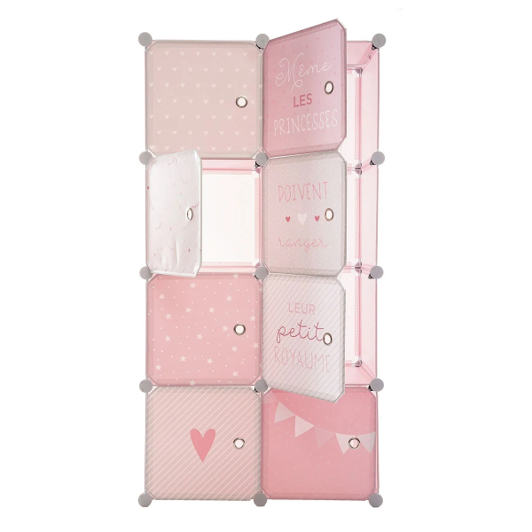 Παιδικό Έπιπλο Αποθήκευσης 8 Θέσεων (65x31.5x125) A-S Countryside 158811A