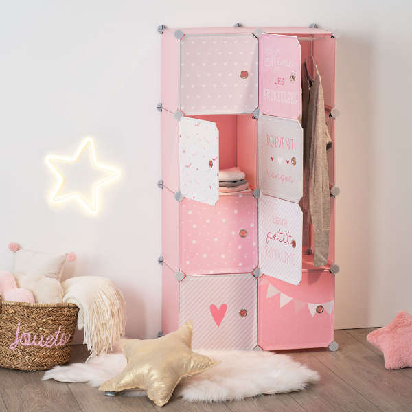 Παιδικό Έπιπλο Αποθήκευσης 8 Θέσεων (65x31.5x125) A-S Countryside 158811A