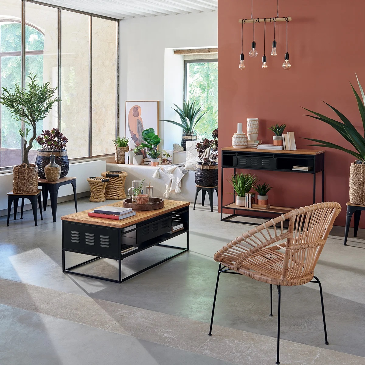 Φωτιστικό Οροφής Πολύφωτο A-S Jake 186390 Home Φωτιστικά Spitishop