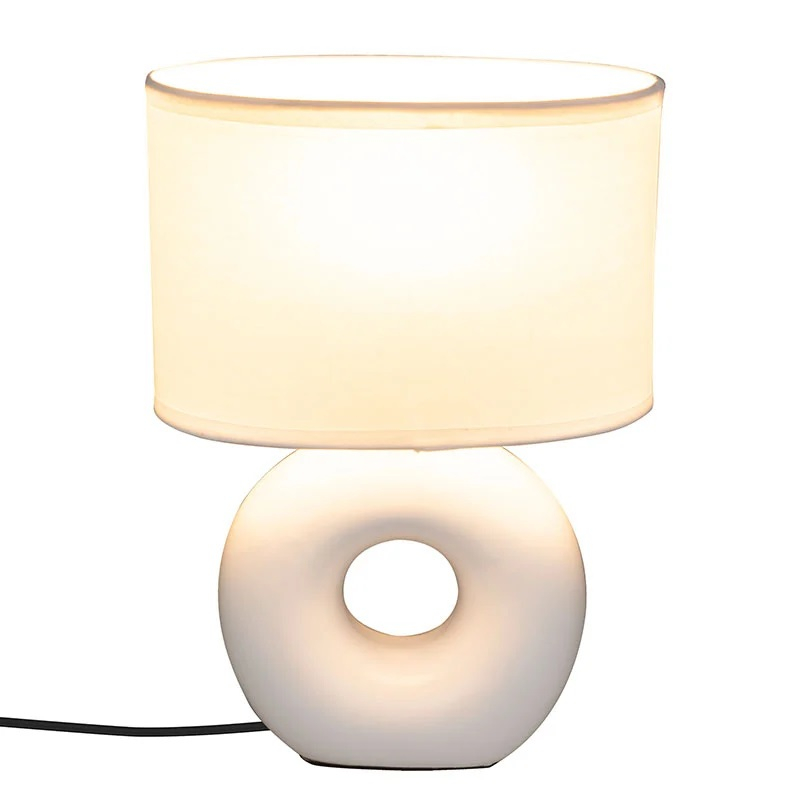 Πορτατίφ A-S Baru White 121511E Home Φωτιστικά Επιτραπέζια Spitishop