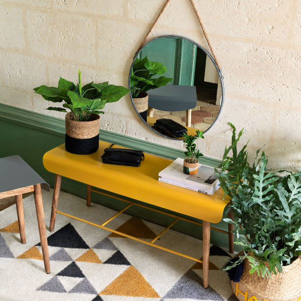 Διακοσμητικός Καθρέφτης Τοίχου (Φ37) A-S Round Black 121409A