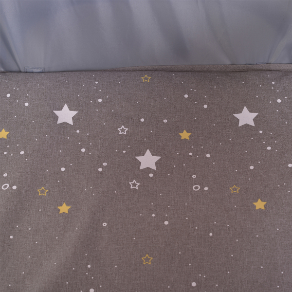 Παρκοκρέβατο 2 Θέσεων Με Αλλαξιέρα (0+ Μηνών/Έως 15kg) Cangaroo Once Upon A Time 3 Pink