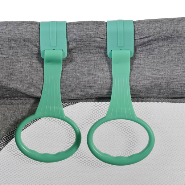 Παρκοκρέβατο 2 Θέσεων (0+ Μηνών/Έως 14kg) Cangaroo Skyglow 2 Mint