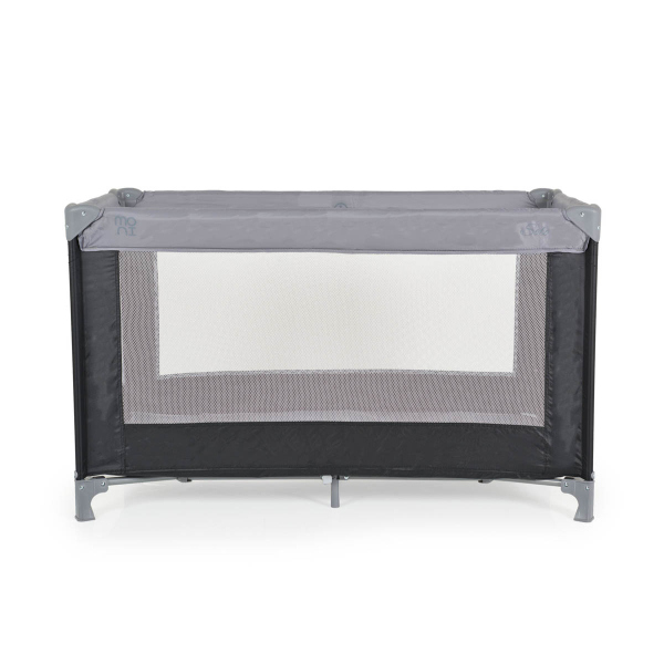 Παρκοκρέβατο (0+ Μηνών/Έως 14kg) Moni Solo Grey