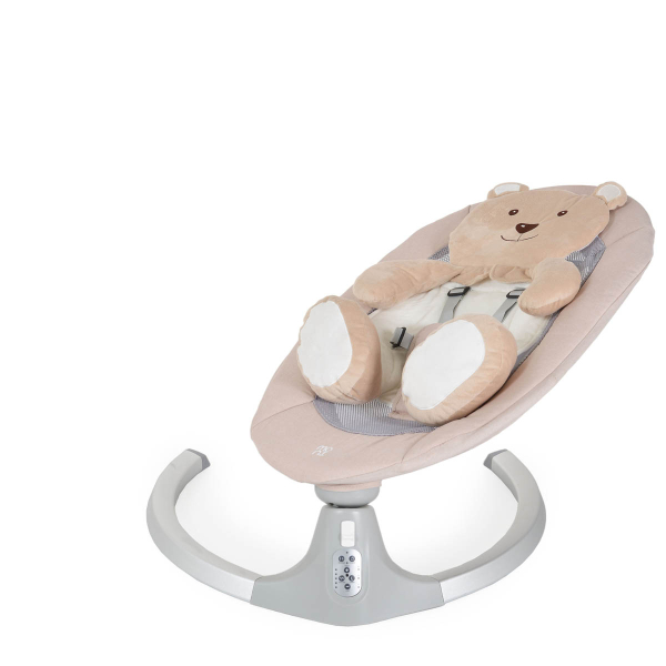 Ηλεκτρικό Ρηλάξ - Κούνια (0-6 Μηνών/Έως 9kg) Moni Ari Bear Beige