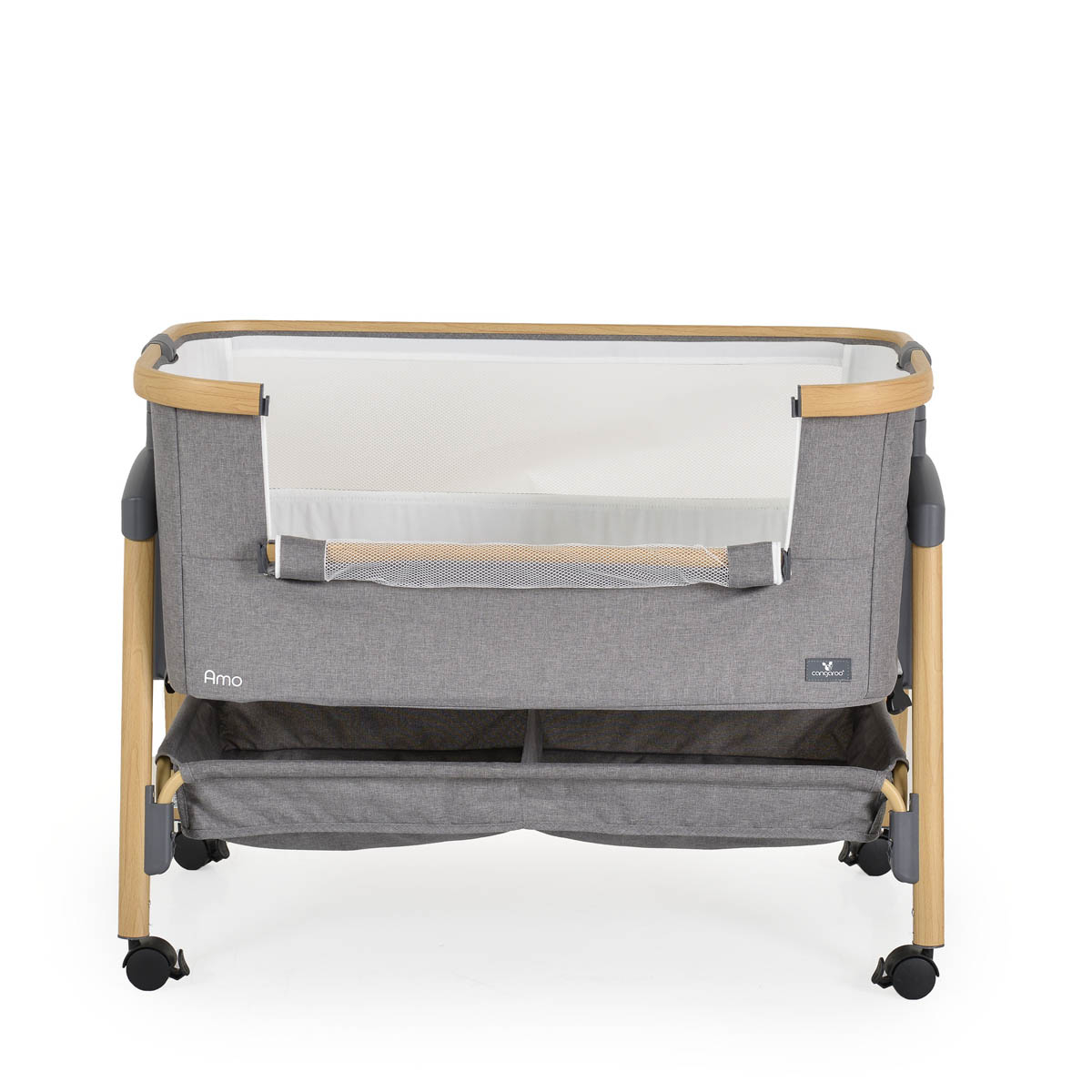 Λίκνο (0+ Μηνών Έως 9Kg) Cangaroo Amo Light Grey Home Βρεφικά Μωρού Spitishop