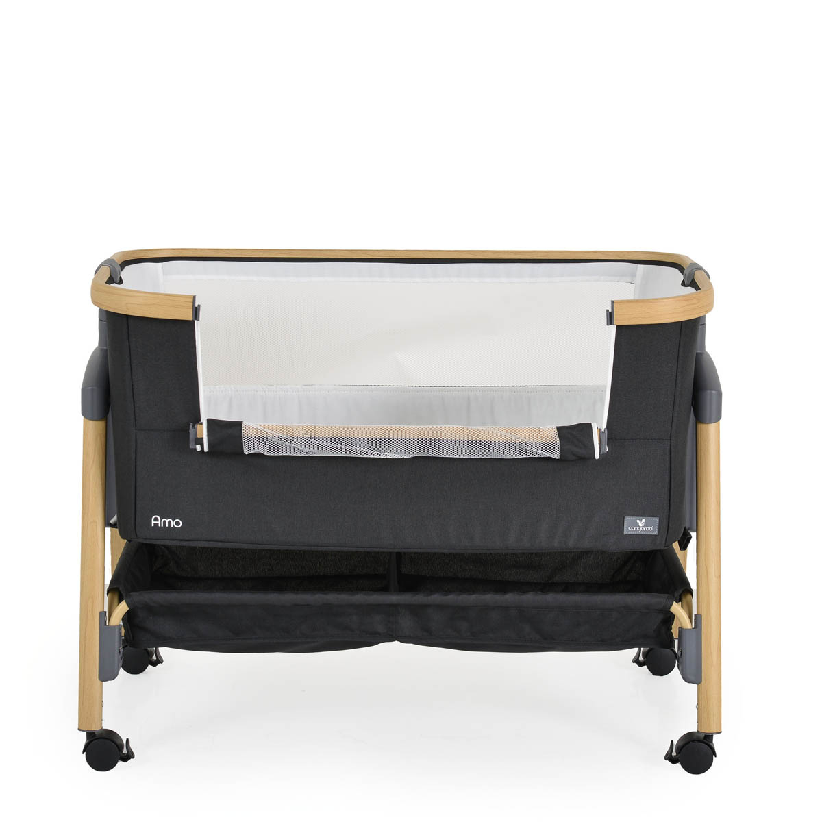 Λίκνο (0+ Μηνών Έως 9Kg) Cangaroo Amo Dark Grey Home Βρεφικά Μωρού Spitishop