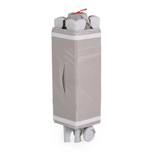 Παρκοκρέβατο 2 Θέσεων Με Αλλαξιέρα (0+ Μηνών/Έως 15kg) Moni Sleepy Grey