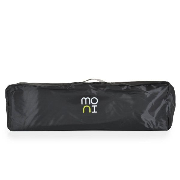 Παρκοκρέβατο 2 Θέσεων Με Αλλαξιέρα (0+ Μηνών/Έως 15kg) Moni Sleepy Grey