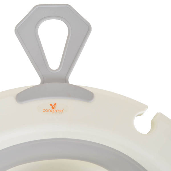 Πτυσσόμενο Μπανάκι Μωρού Cangaroo Terra Grey