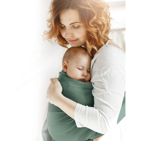 Μάρσιπος Wrap (4+ Μηνών/3.6-15.9kg) Cangaroo Cherish Dark Green