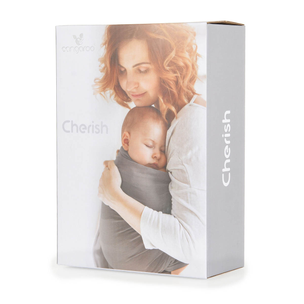 Μάρσιπος Wrap (4+ Μηνών/3.6-15.9kg) Cangaroo Cherish Dark Green