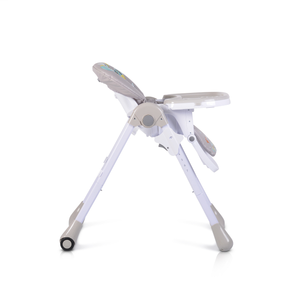 Καρεκλάκι Φαγητού Αναδιπλούμενο (6-36 Μηνών/Έως 15kg) Moni Muffin Grey