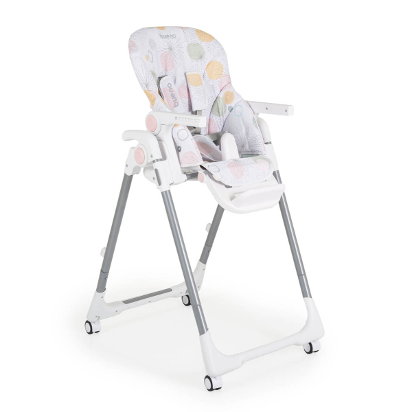 Καρεκλάκι Φαγητού Αναδιπλούμενο (6-36 Μηνών/Έως 15kg) Moni Bueno Pink