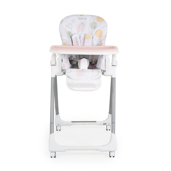 Καρεκλάκι Φαγητού Αναδιπλούμενο (6-36 Μηνών/Έως 15kg) Moni Bueno Pink