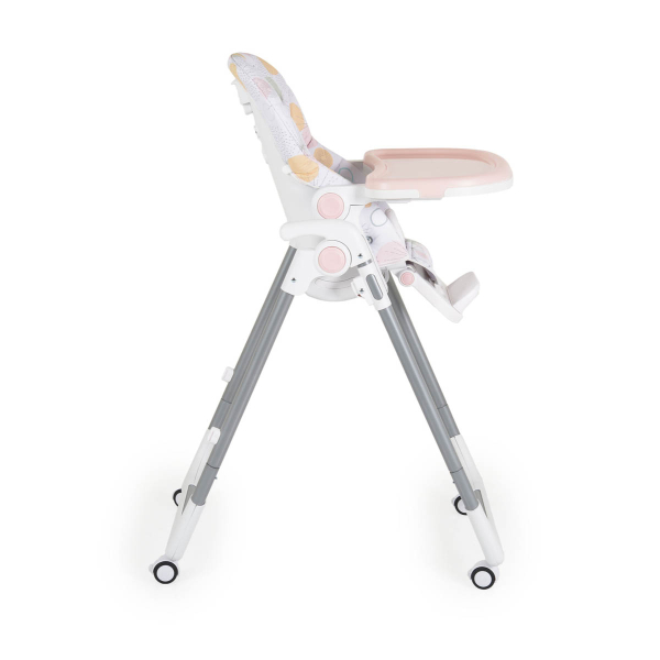 Καρεκλάκι Φαγητού Αναδιπλούμενο (6-36 Μηνών/Έως 15kg) Moni Bueno Pink