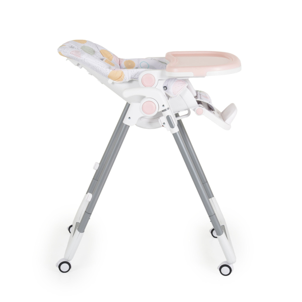 Καρεκλάκι Φαγητού Αναδιπλούμενο (6-36 Μηνών/Έως 15kg) Moni Bueno Pink